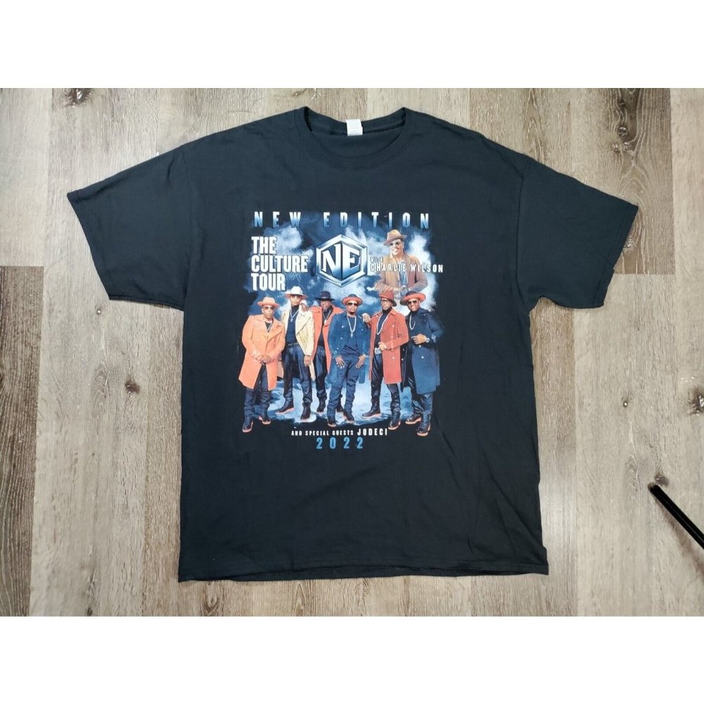 New Edition The Culture Tour 2022 Mens T-Shirt Large